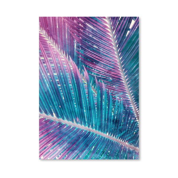 Poster Americanflat Pastel Palms Ii, 30 x 42 cm