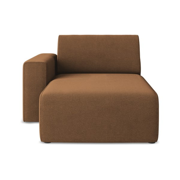 Modul pentru canapea modulară maro (cu colț pe partea stângă) Kalea – Makamii