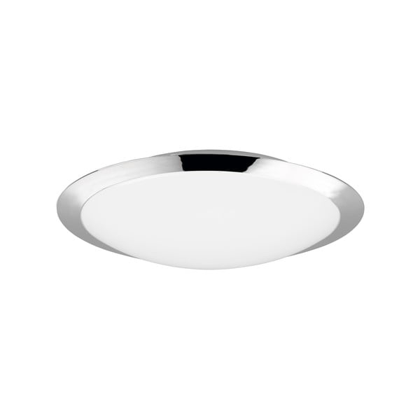 Plafonieră argintiu-lucios LED ø 42 cm Umberto – Trio-image-1