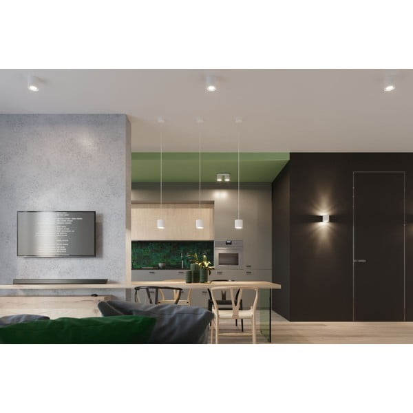 Plafonieră Sollux Roda, alb-image-1