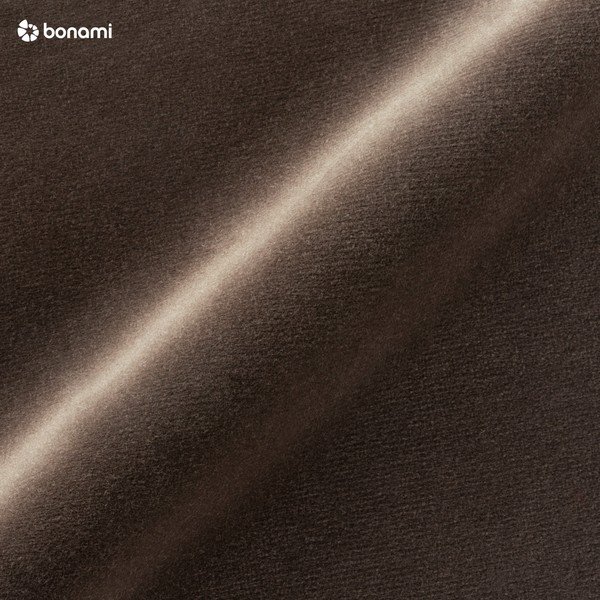 Bancă tapițată din catifea EMKO Naïve, 140 cm, maro-natural-image-3