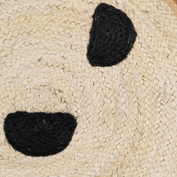 Covor pentru copii în culoare naturală din iută ø 100 cm Chiquillo – Ixia-image-2