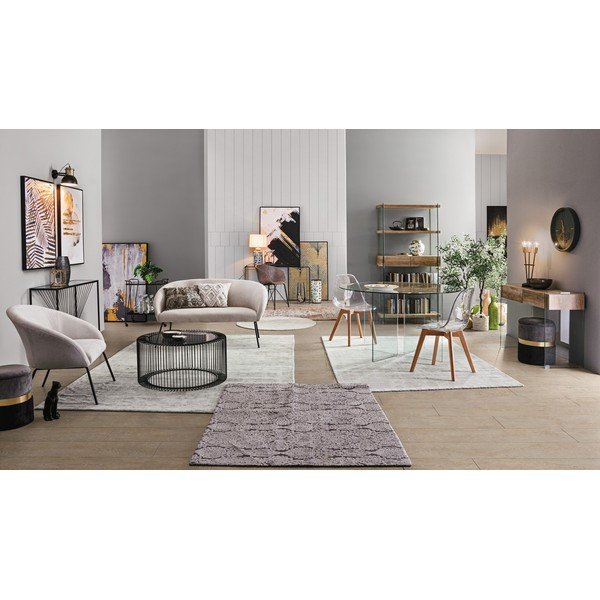 Masă de dining rotundă din sticlă ø 130 cm Iride – Bizzotto-image-3