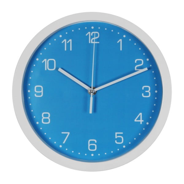 Ceas de perete Just 4 Kids arabic Dial, ⌀ 26,5 cm, albastru