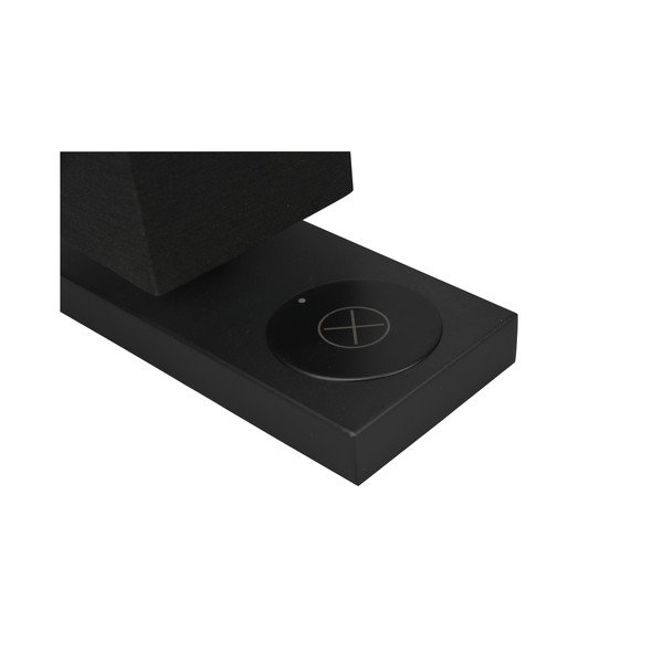 Veioză negru-mat cu încărcător wireless (înălțime 35 cm) Haley – Reality-image-3