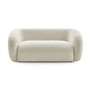 Canapea bej cu tapițerie din chenille 160 cm Celine – Bobochic Paris