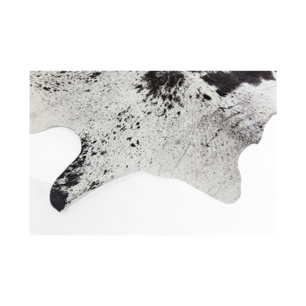 Covor din piele de vacă Kare Design Hide, alb-maro-image-1