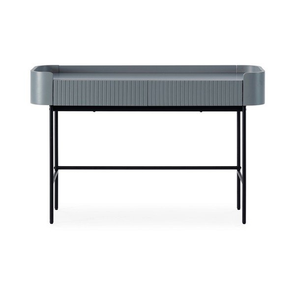 Masă consolă albastră 40x120 cm Willa – MOME
