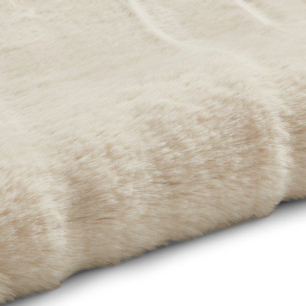 Covor rotund Think Rugs Teddy, ⌀ 120 cm, alb crem-image-3