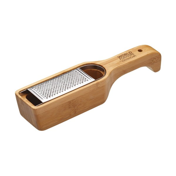 Răzătoare din bambus pentru parmezan Kitchen Craft Italia