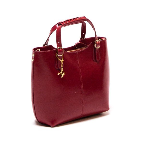 Poșetă din piele Luisa Vannini 3006 Rosso-image-2