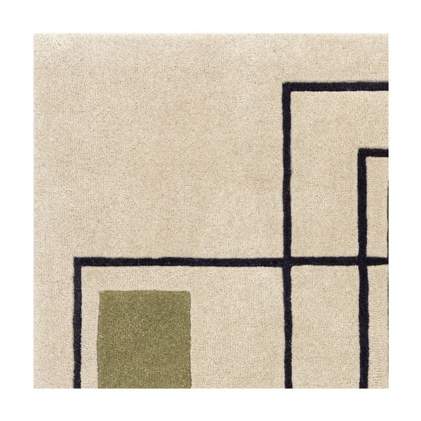 Covor kaki-bej din lână 120x170 cm Reef – Asiatic Carpets-image-2