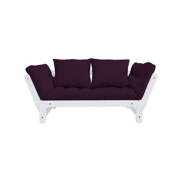 Canapea extensibilă Karup Beat White/Purple Plum-image-1