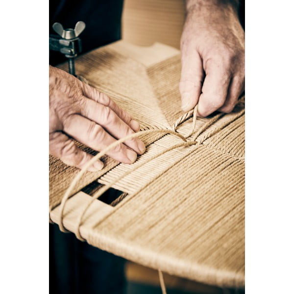 Scaun de dining din lemn de fag Findahl by Hammel Freja, gri deschis-image-3