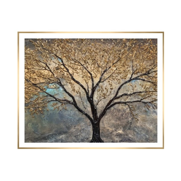 Tablou 40x50 cm Golden Tree – knor