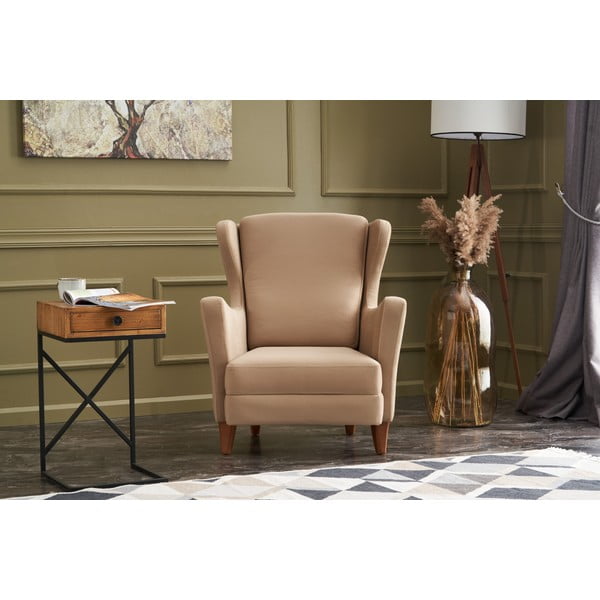 Fotoliu wing  bej Lola Brejer – Artie-image-1