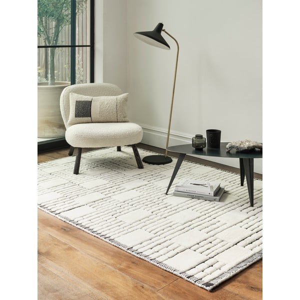 Covor din lână bej 170x120 cm Empire - Asiatic Carpets-image-2