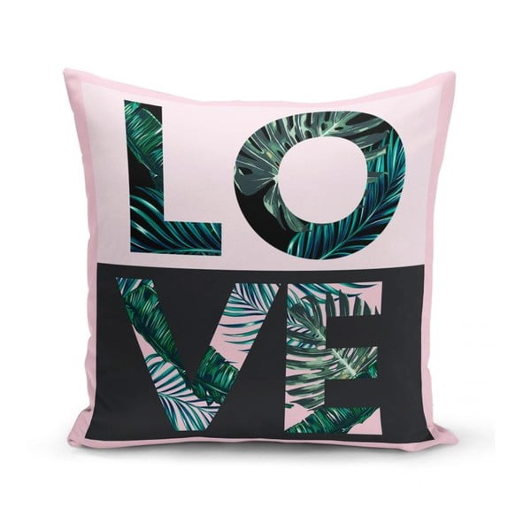 Față de pernă Minimalist Cushion Covers Graphic Love, 45 x 45 cm