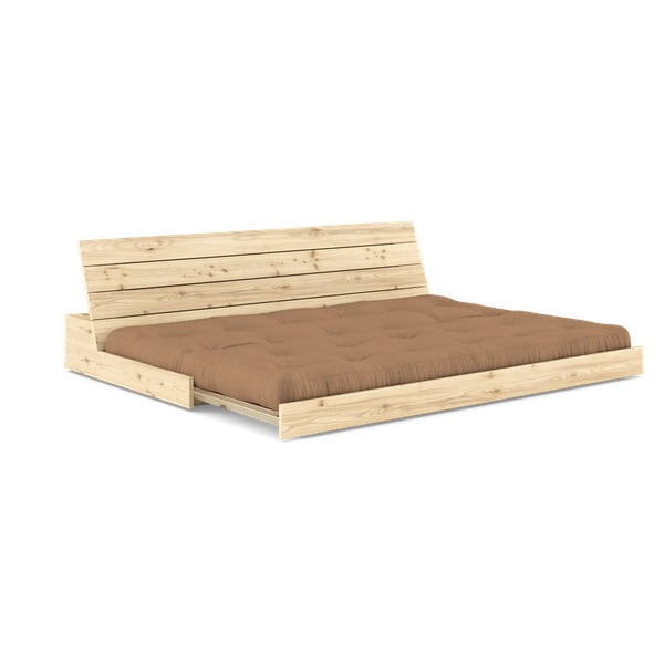 Canapea maro extensibilă 196 cm Base – Karup Design-image-4