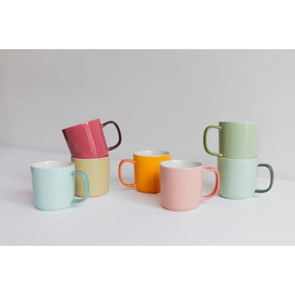 Cană verde new bone china 370 ml Mae – ONA-image-3