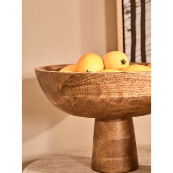 Bol în culoare naturală din lemn ø 27 cm Kara – Premier Housewares-image-3