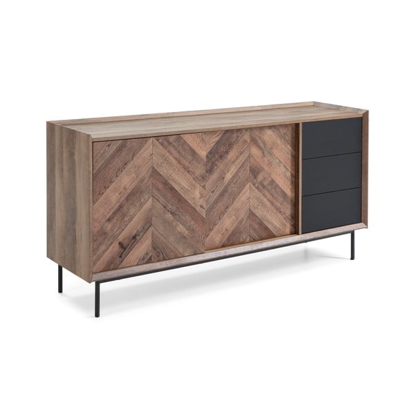 Comodă Marckeric Utah, decor stejar negru-image-2