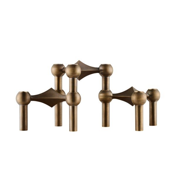 Sfeșnice 3 buc. din metal Nagel – STOFF Nagel