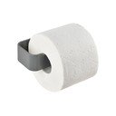 Suport pentru hârtie igienică gri de montat pe perete din metal Ume – Zone