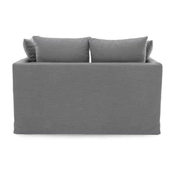 Canapea cu 2 locuri Vivonia Coraly, gri deschis-image-4