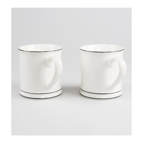 Set 2 căni din ceramică Sass & Belle Mr & Mrs-image-1