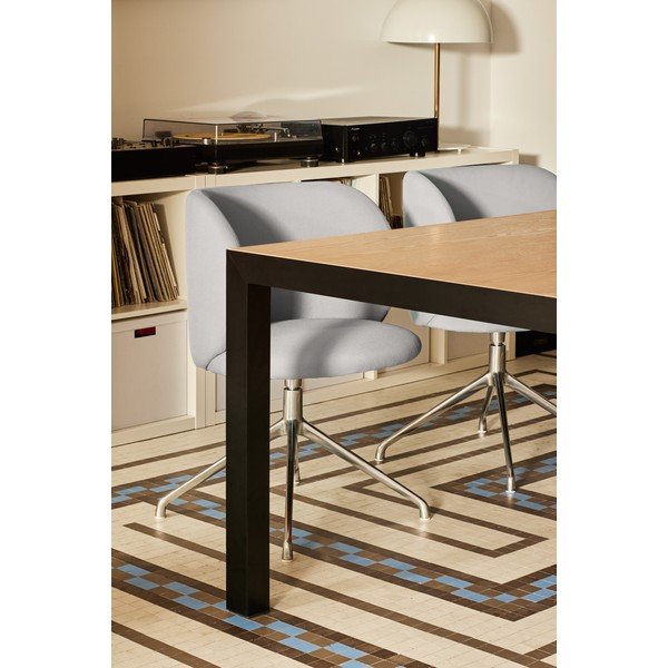 Masă de dining cu blat din lemn de stejar 75x180 cm Alma – Teulat-image-3