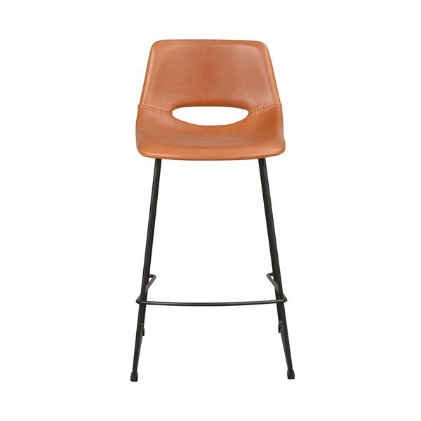 Scaune de bar maro coniac 2 buc. 89 cm Manning - Rowico-image-3