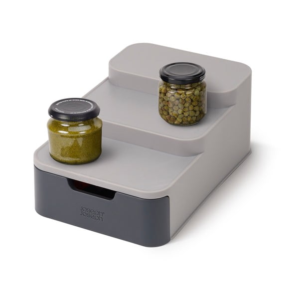 Organizator cu sertar Joseph Joseph, gri-image-2