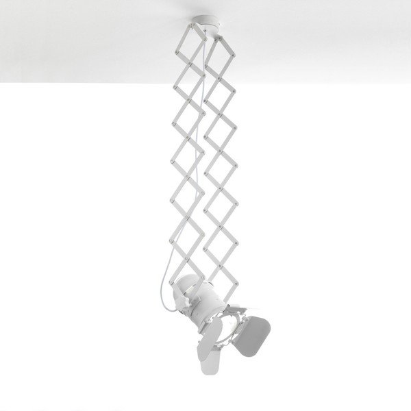Lustră cu structură extensibilă sistem de pantograf Tomasucci Extension White-image-2