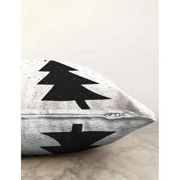 Față de pernă 43x43 cm  cu model de Crăciun – Mila Home-image-1