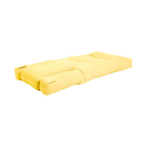 Fotoliu de relaxare pentru copii galben Mini Hippo - Karup Design-image-4