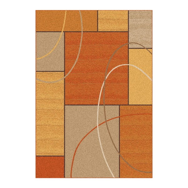 Covor Universal Delta, 160 x 230 cm, portocaliu