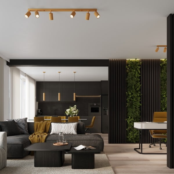 Spot auriu 6,5x117 cm Gleam – Sollux-image-1