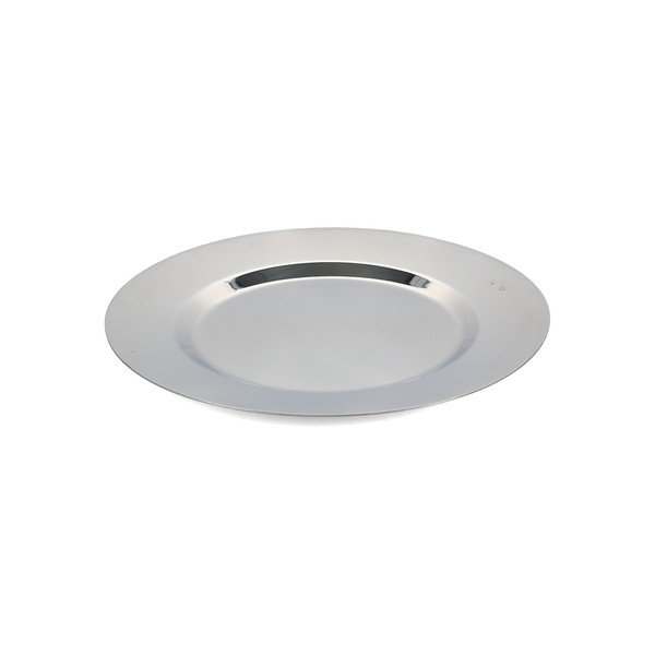 Farfurie argintie pentru servire din oțel inoxidabil ø 30 cm Oryn – S|P Collection