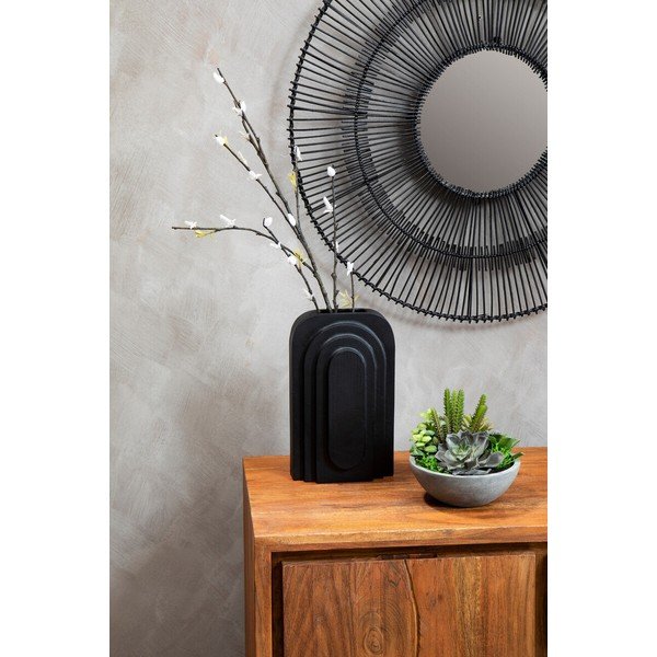 Comodă în culoare naturală închisă din lemn de acacia 92x82x40 cm Simla – Premier Housewares-image-2