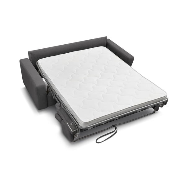 Canapea gri închis extensibilă 195 cm Monaco – Bobochic Paris-image-4