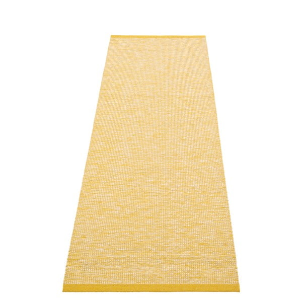 Covor tip traversă pentru interior și exterior galben muștar 70x225 cm Sam Mustard – Pappelina