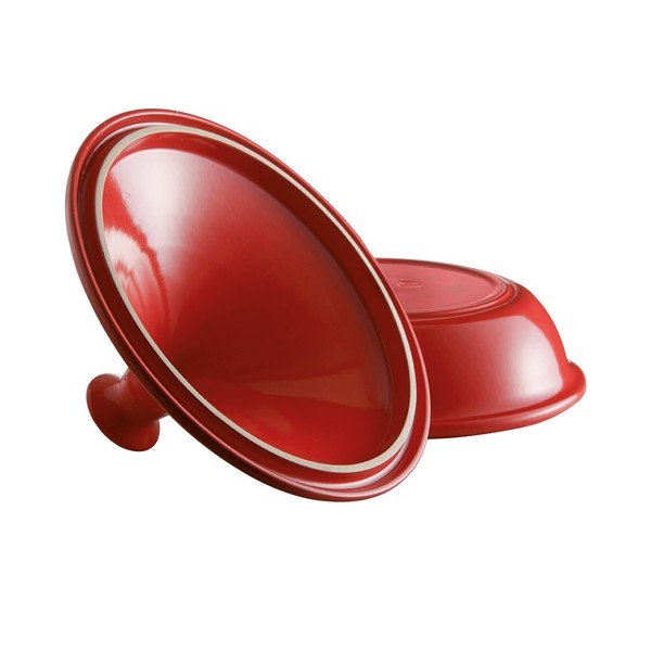 Vas tajine din ceramică Emile Henry, ⌀ 27 cm, roșu-image-1