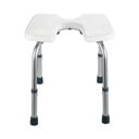 Scaun pentru duș Wenko Hygienic Stool White, 53 x 46 cm