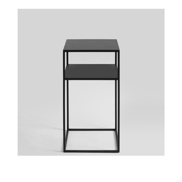 Măsuță auxiliară CustomForm Tensio, negru-image-1