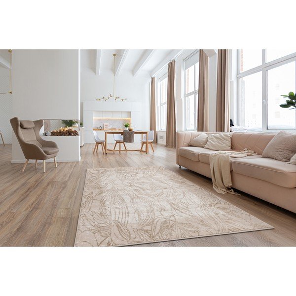 Covor bej 133x190 cm Floares – FD-image-2