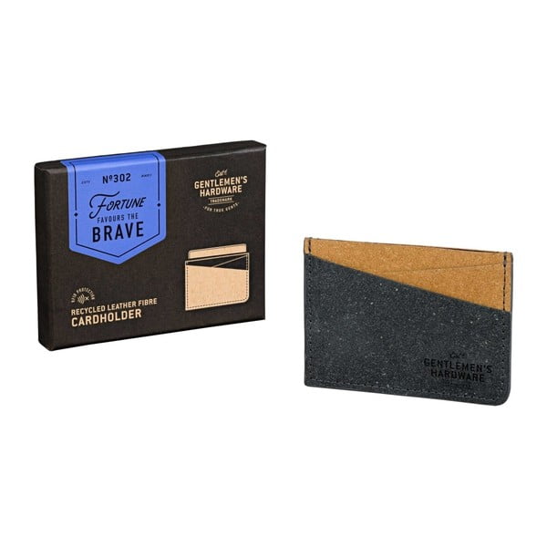 Suport card Gentlemen's Hardware Card, piele reciclată