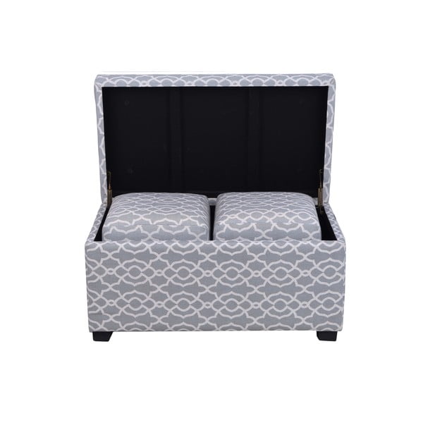 Lădiță cu taburete Ewax Elegance, albastru-image-3