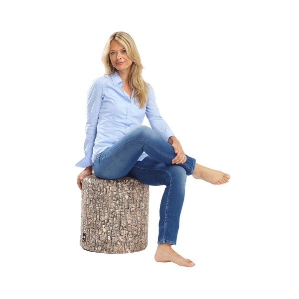 Puf MeroWings Forest Tree, Ø 40 cm-image-3