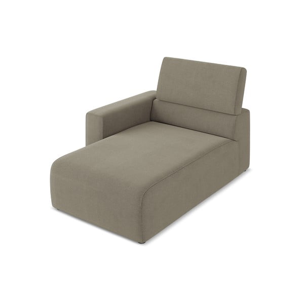 Modul pentru canapea modulară maro deschis (cu colț pe partea stângă) Kalea – Makamii-image-2